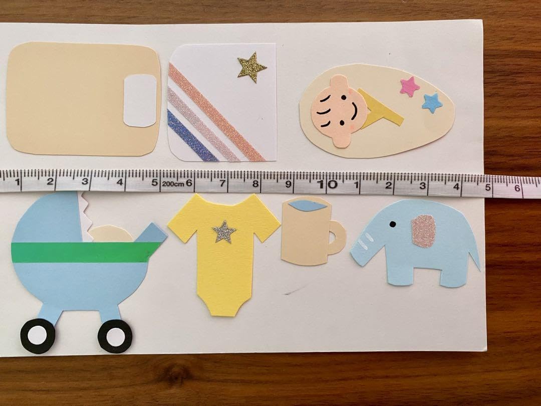 Amazon.co.jp: 壁面 「 赤ちゃん 」 アルバム 季節 ペーパークラフト