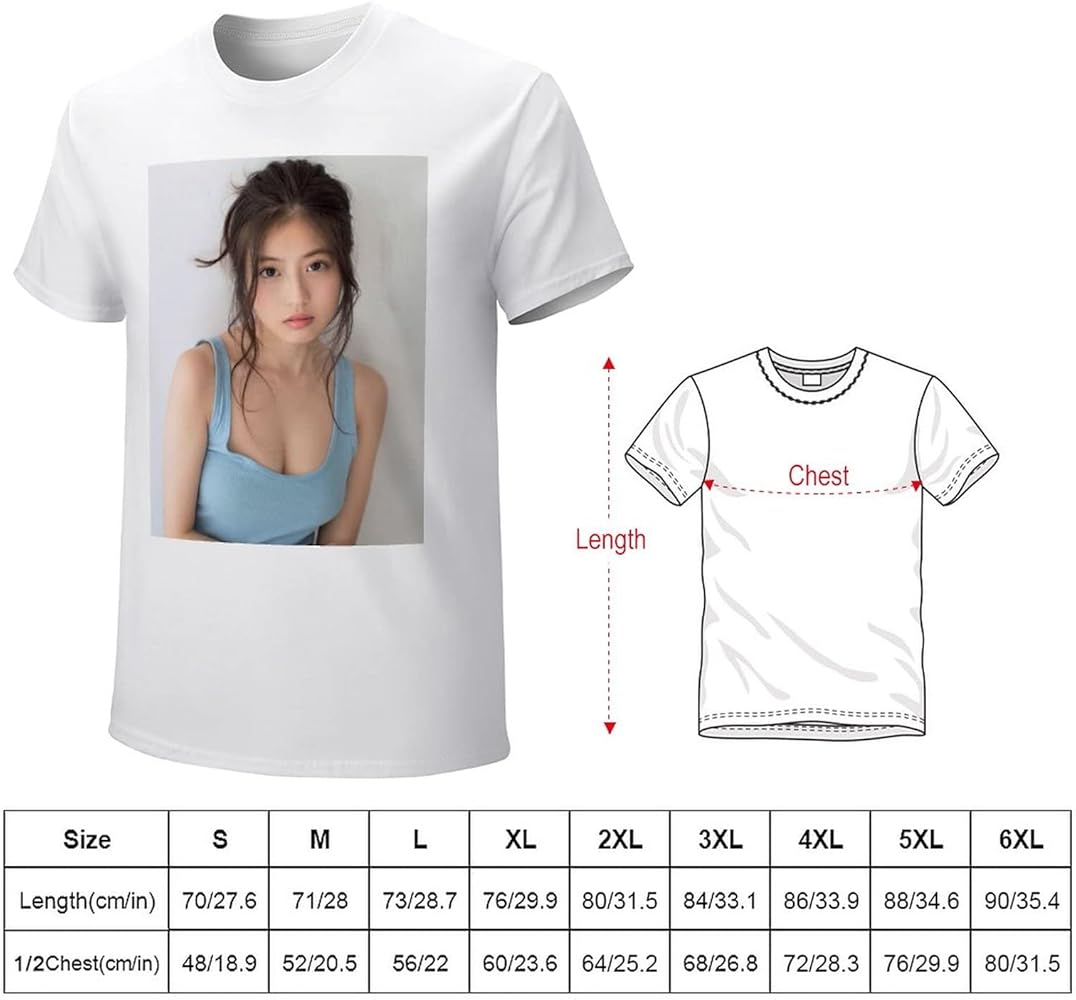 Amazon.co.jp: 今田美桜(3)半袖Tシャツ インナーシャツ 半袖 丸首