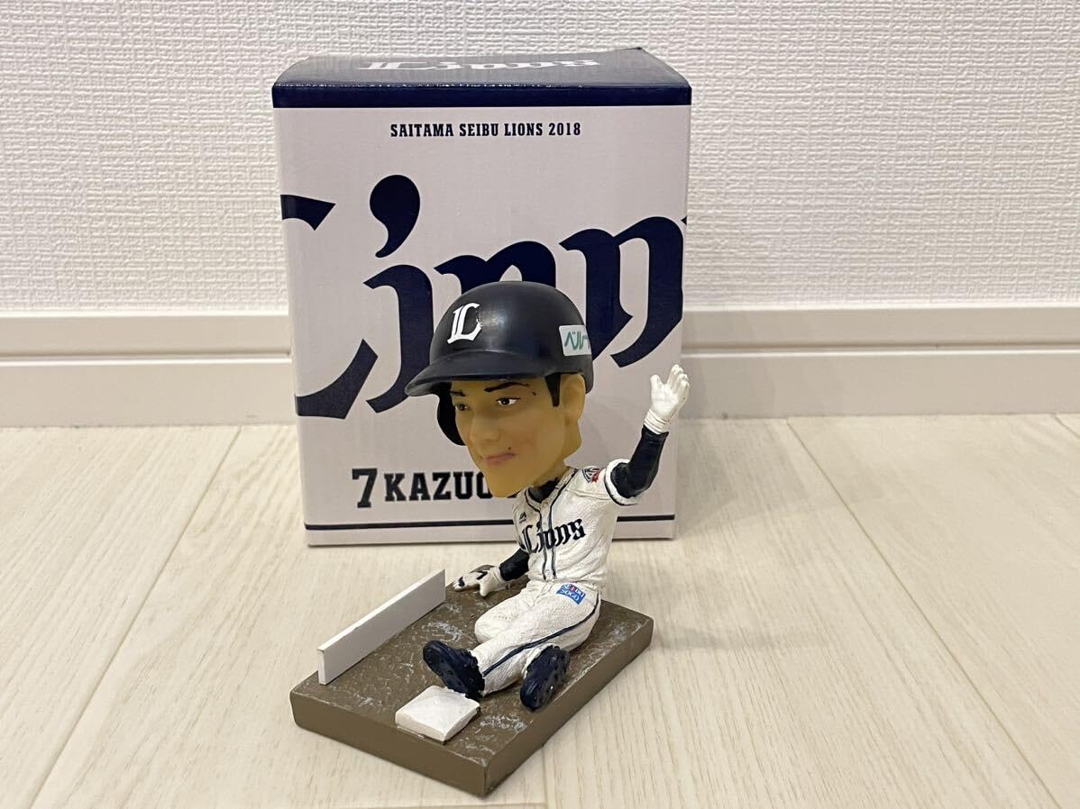 Amazon.co.jp: 西武ライオンズ 松井稼頭央 ボブルヘッド フィギュア