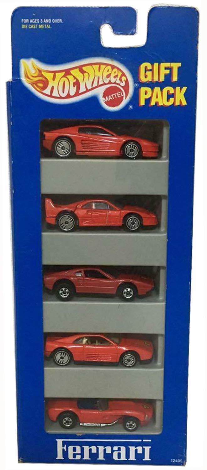 Amazon.com: Hot Wheels Ferrari 5 Pack : Toys & Games