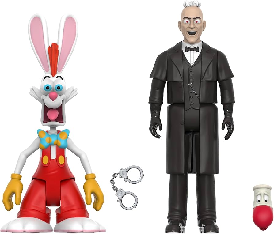 Amazon.co.jp: Super7 Who フレーム入りロジャーラビットジャッジ