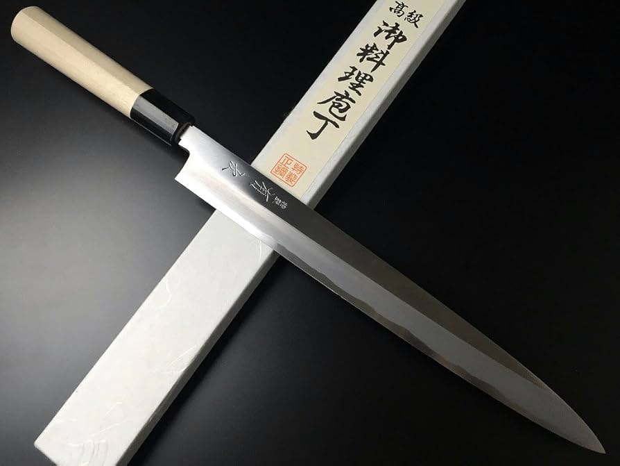 Amazon.co.jp: 有次 包丁 柳刃 特製 300mm 刺身包丁 白鋼2 日本製