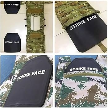 Amazon.co.jp: 装甲プレート NIJ III IV マルチカーブ弾道防弾プレート