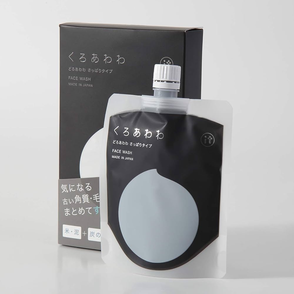 Amazon | くろあわわ洗顔 110g リニューアル版 新くろあわわ | どろ