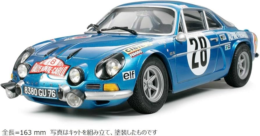 Amazon.com: Tamiya 300024278 1:24 Renault Alpine A110 '71 Monte