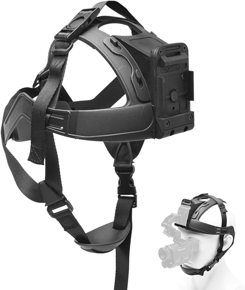Amazon | SUZLAZYR ナイトビジョン ヘッドストラップ、NVG マウント