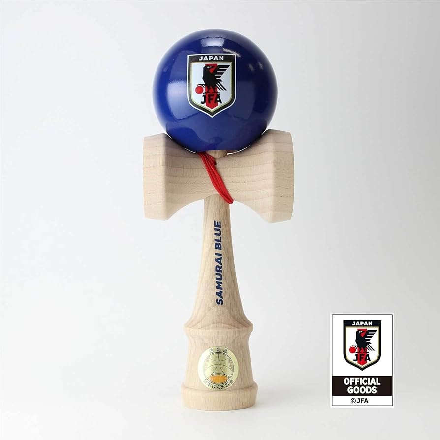 Amazon | けん玉職人が作るこだわりの けん玉 日本製 サムライブルー