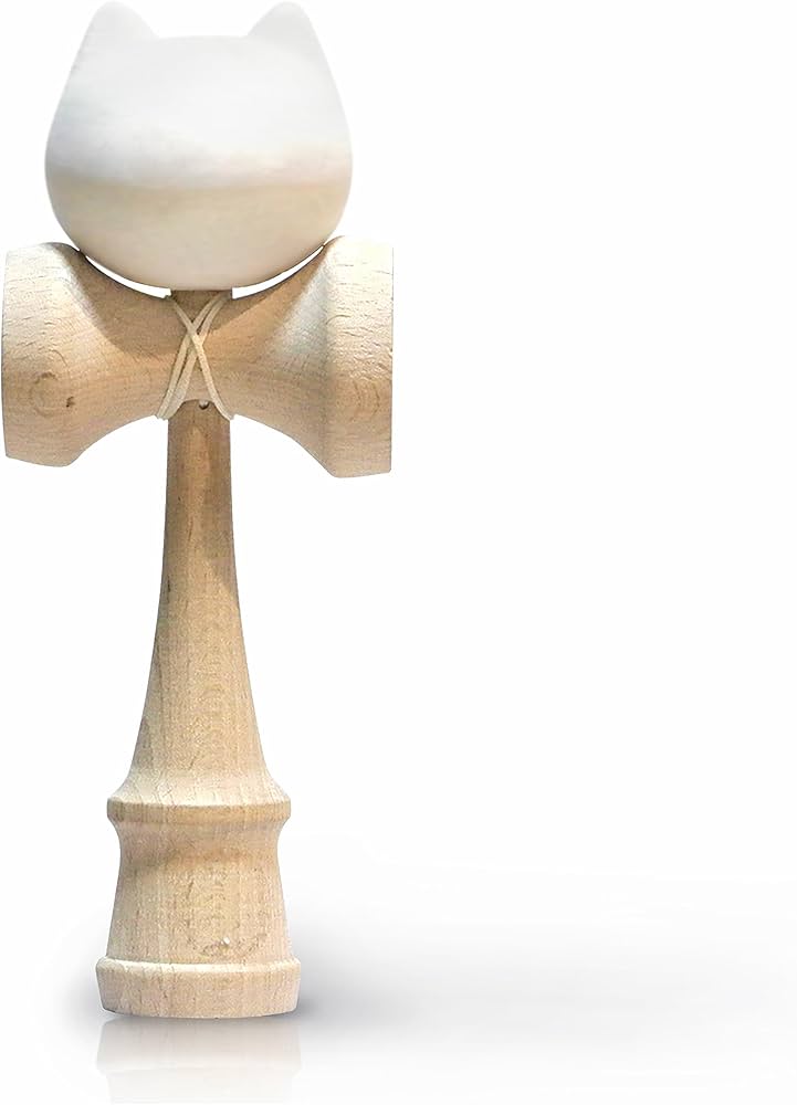 Amazon.co.jp: ねこけん しろねこけん けん玉 猫グッズ インテリア