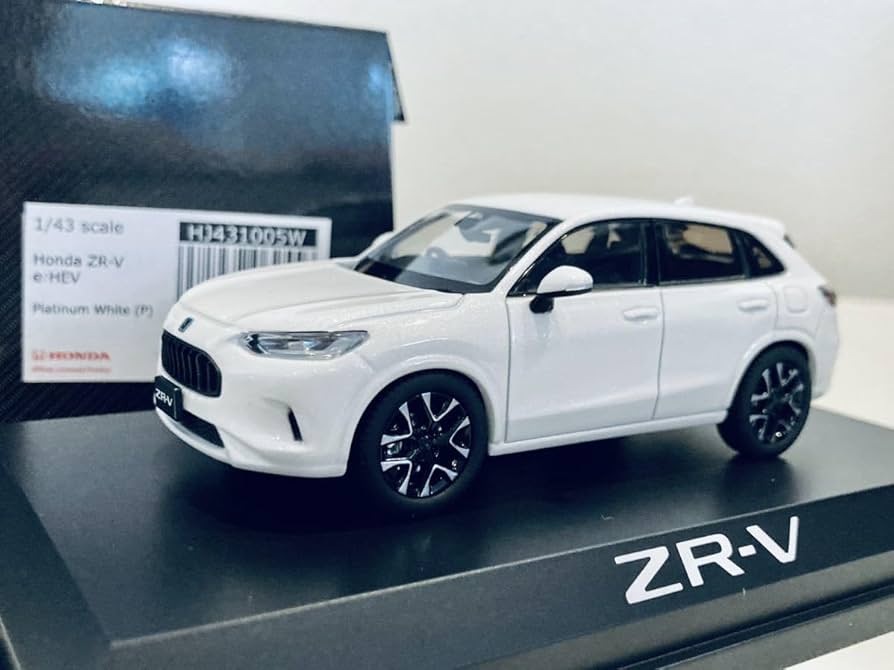 Amazon | 1/43 ホビージャパン HJ43 ミニカー ZR-V e-HEV プラチナム