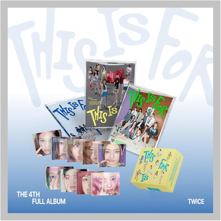 Amazon.com: TWICE THIS IS FOR 4th Album with Tracking Sealed (Full