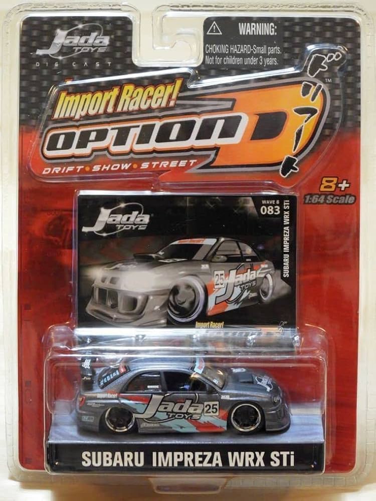 Amazon | JADA Toys 1/64 Import Racer! スバル インプレッサ WRX STi