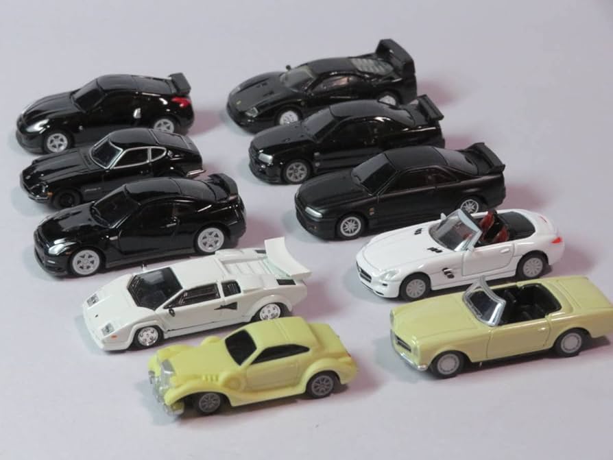 Amazon | ミニカー 1/72サイズ GTR Z F40 カウンタック他 缶コーヒー