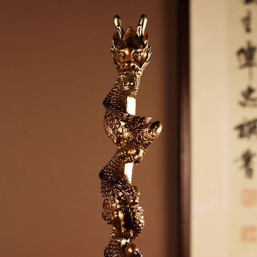 Amazon｜dsdsad 密教法具「倶利伽羅龍王」 真鍮製 倶利伽羅剣（総高