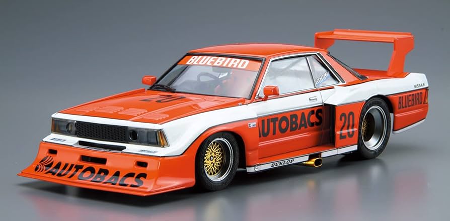 Amazon.com: Aoshima Nissan KY910 Bluebird Super Silhouette '83 1