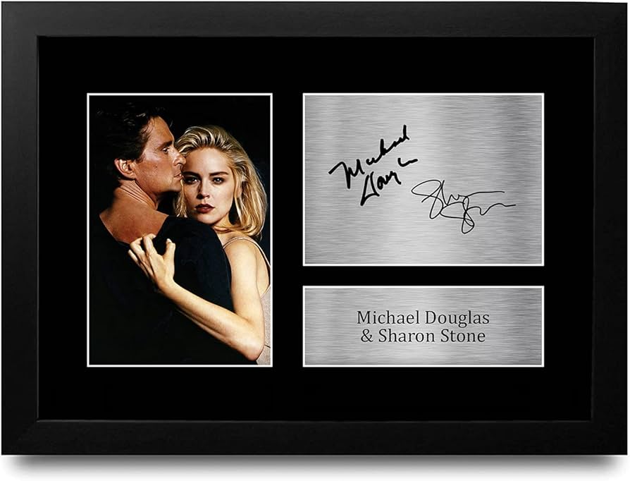 Amazon.co.jp: HWC Trading FR A4 マイケル・ダグラス&シャロン