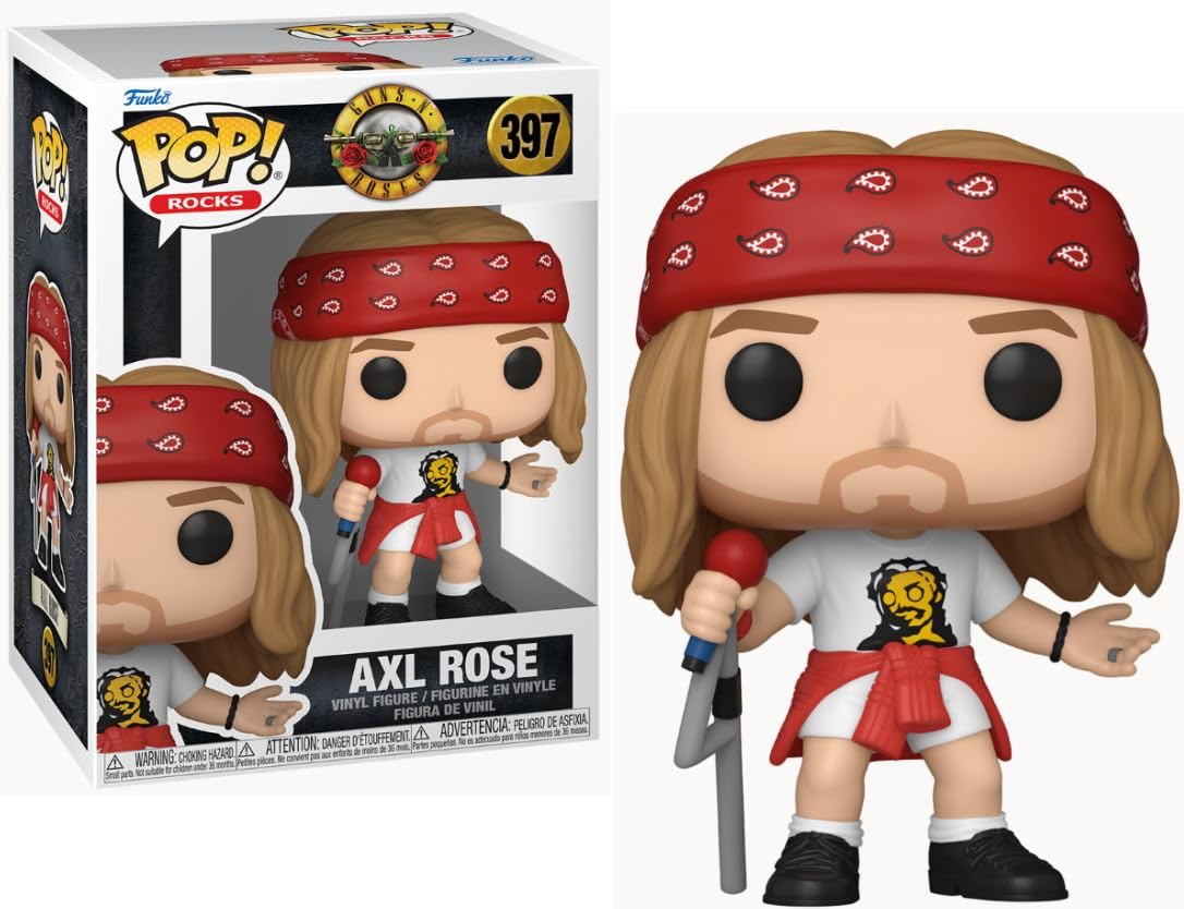 Amazon.com: Funko Guns N Roses Pop! Complete Set (3) : Toys & Games