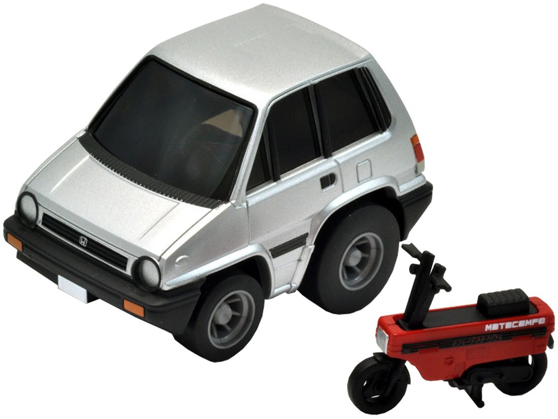 Amazon.co.jp: チョロQ zero Z-04d Honda シティ (銀) : おもちゃ