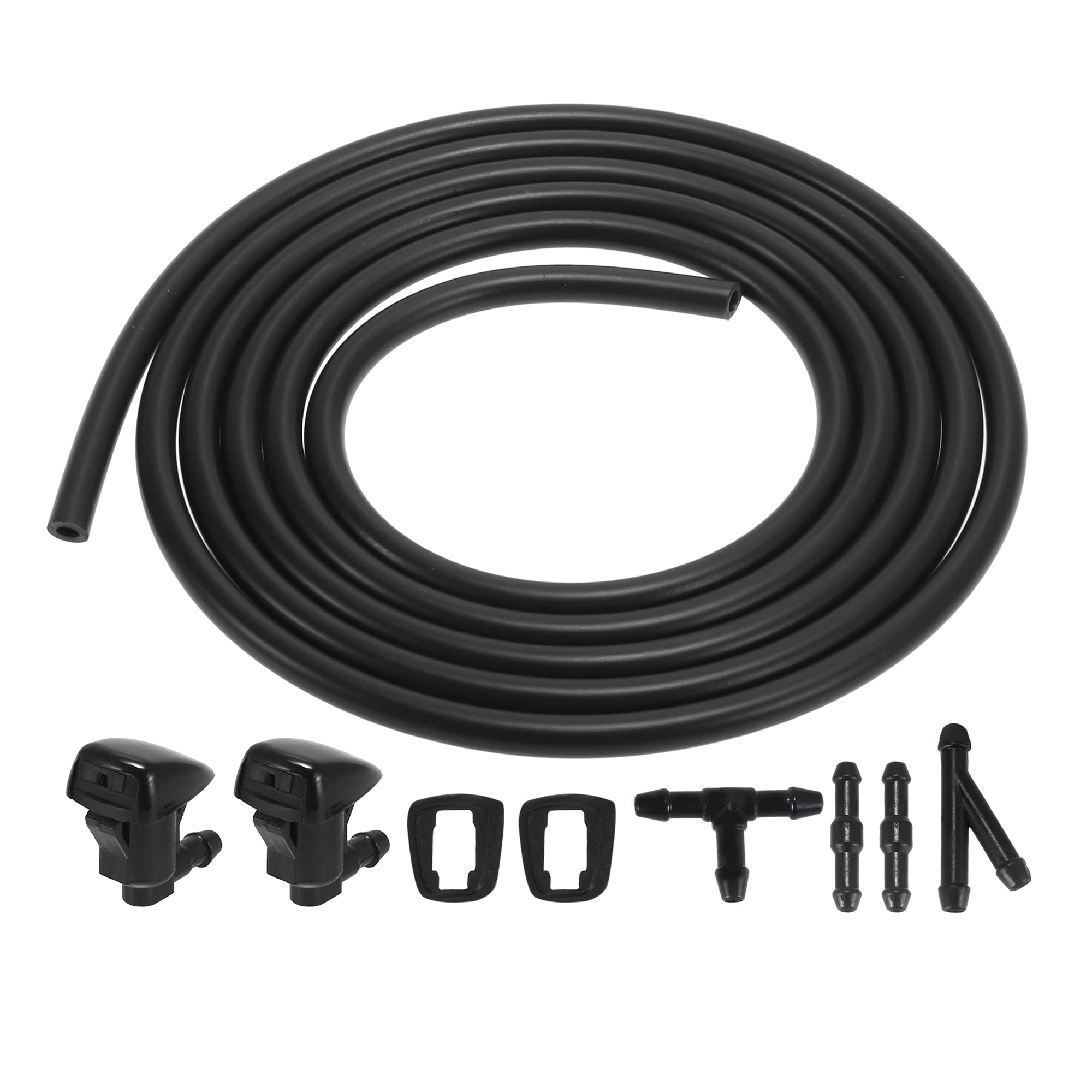 Amazon.com: X AUTOHAUX Front Windshield Washer Nozzles Kit for