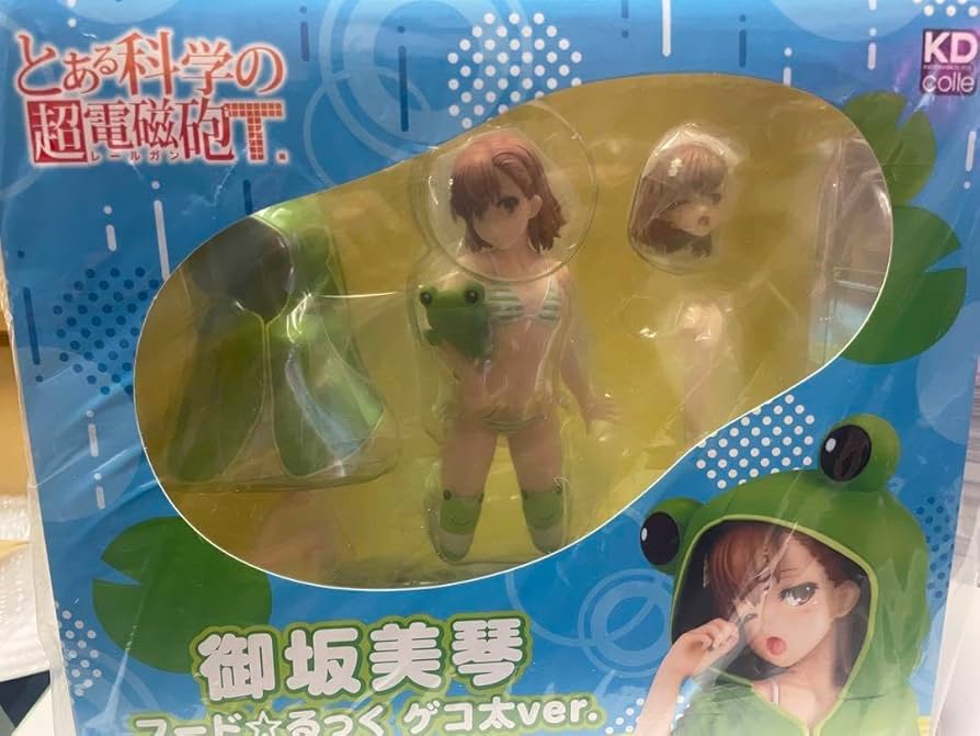 Amazon.co.jp: とある科学の超電磁砲T 御坂美琴 フード☆るっく ゲコ太