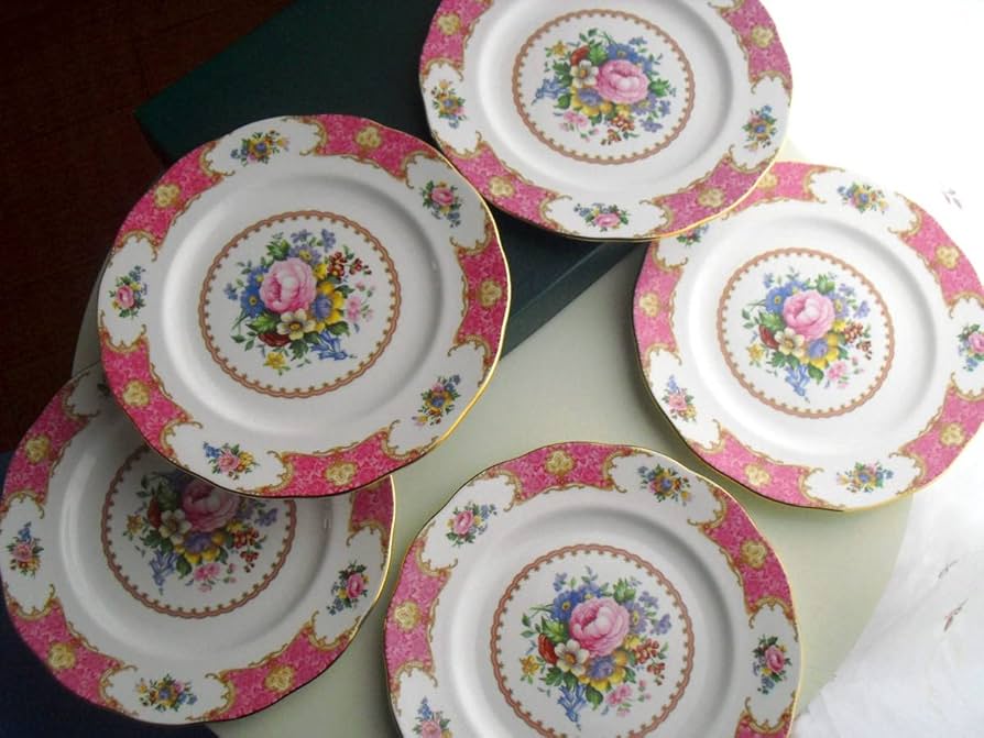 Amazon.co.jp: ロイヤルアルバートレディーカーライルプレート26.5cm5