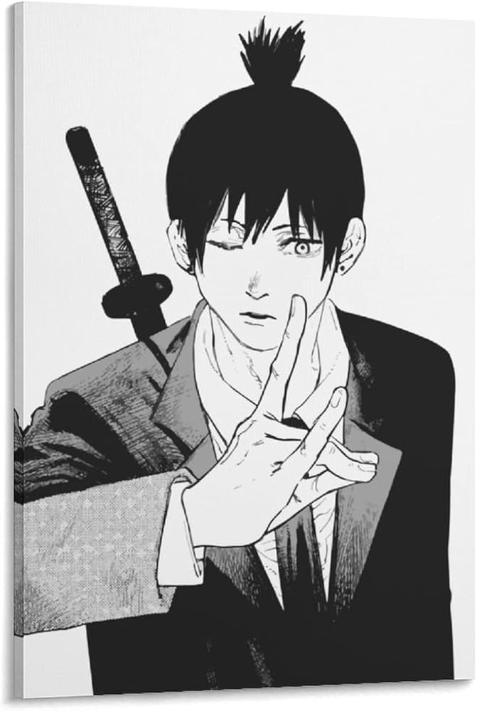 Amazon.co.jp: チェンソーマン 早川 アキ (2) ポスター 装飾画 アート