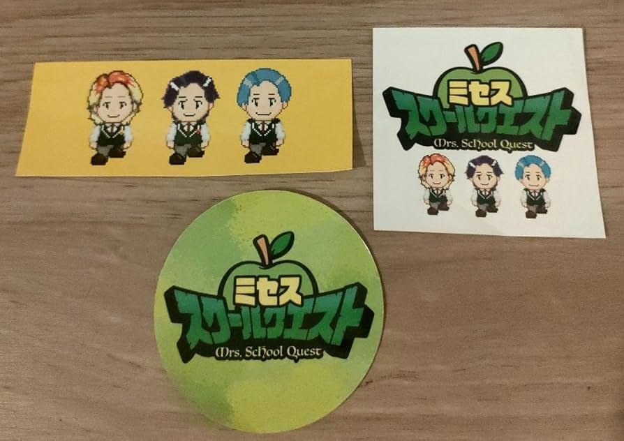 Amazon.co.jp: Mrs. GREEN APPLE ミセススクールクエスト ステッカー