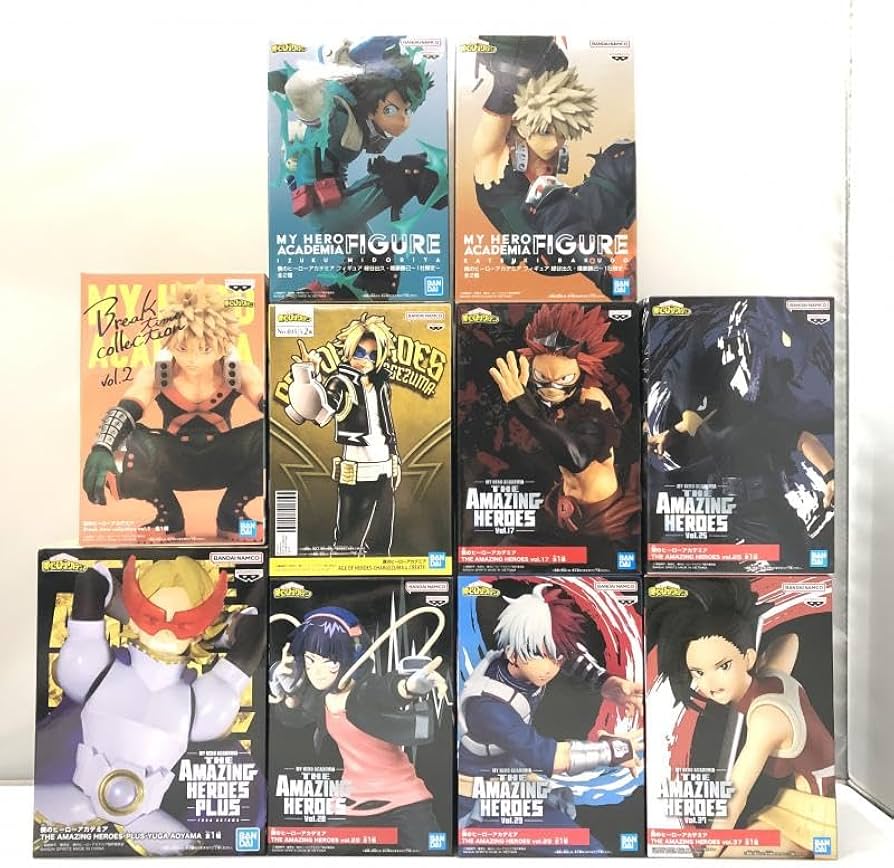 Amazon | △ 僕のヒーローアカデミア プライズフィギュア 1年A組10体