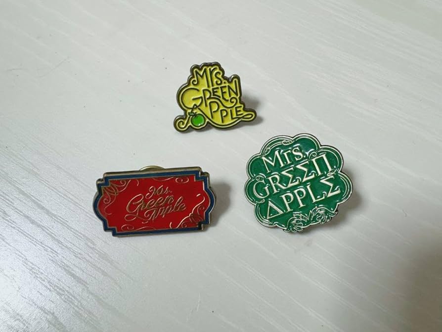 Mrs. Green Apple ピンバッジ 6個セット Amazon | Mrs. GREEN APPLE