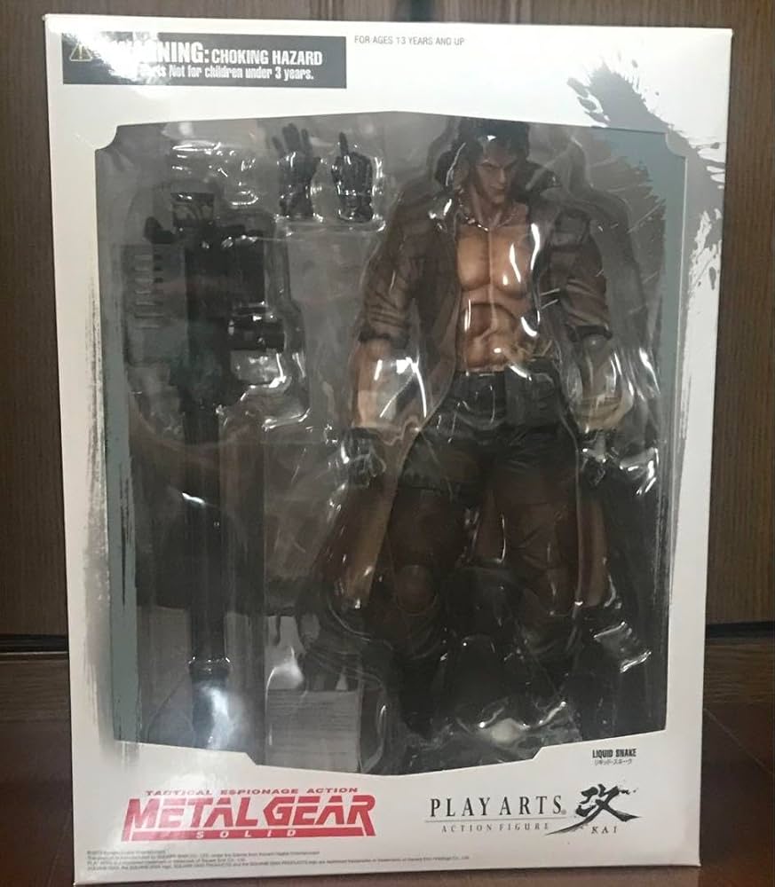 Amazon | メタルギア PLAY ARTS改 リキッド・スネーク フィギュア