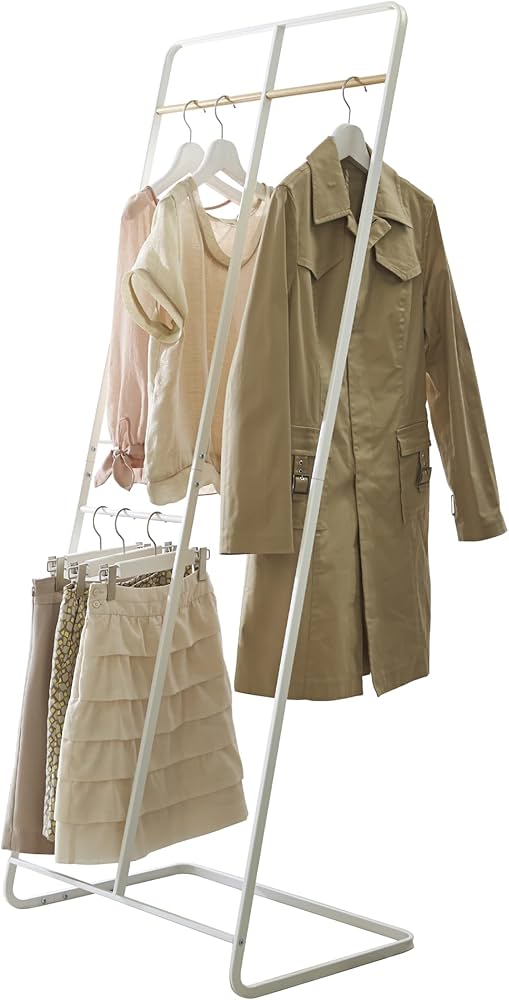 Amazon｜山崎実業 ハンガーラック コートハンガー タワー ワイド
