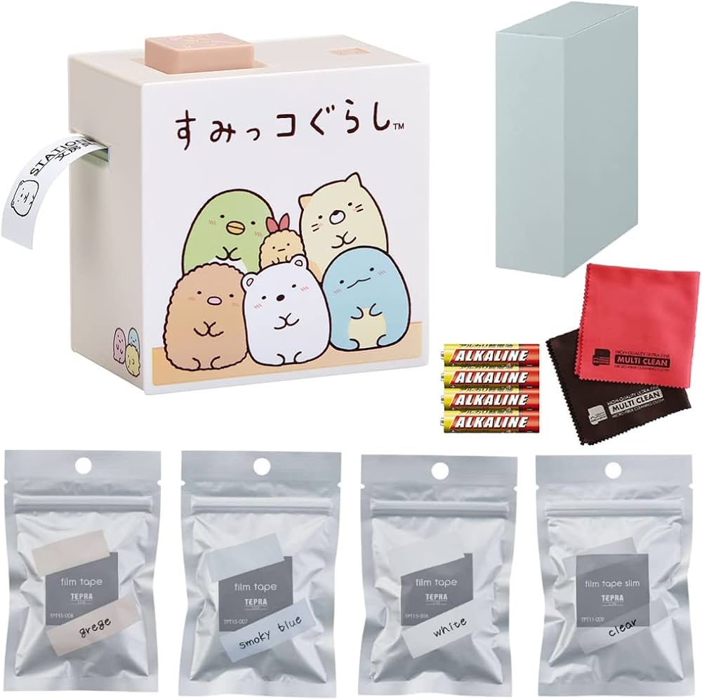 Amazon.co.jp: キングジム [8点セット] ラベルプリンター「テプラ