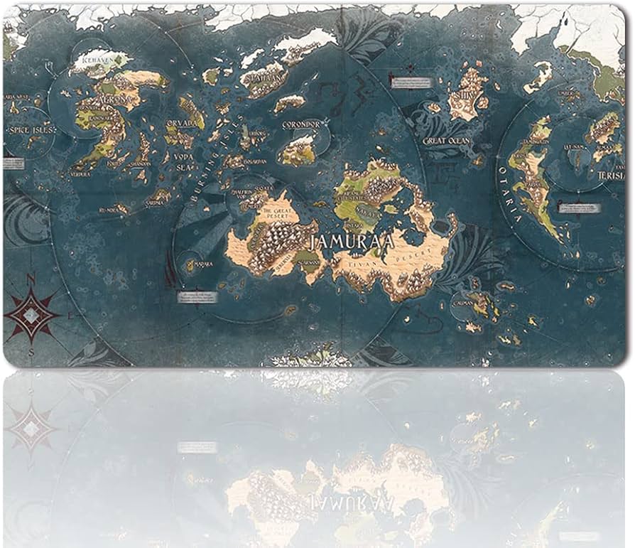 Amazon.co.jp: ドミナリアマップ - Breeze マウスパッド ボードゲーム