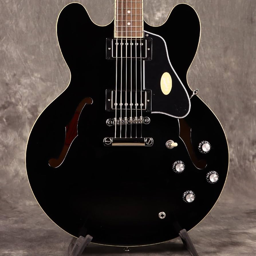 Amazon | Epiphone/Inspired by Gibson ES-335 Ebony エピフォン ES335