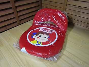Amazon｜不二家ペコちゃん 座椅子 お菓子くじ2011 座椅子賞｜座椅子