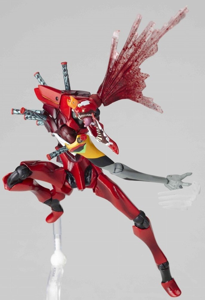 Amazon.co.jp: リボルテックヤマグチ No.90 エヴァンゲリオン2号機 獣