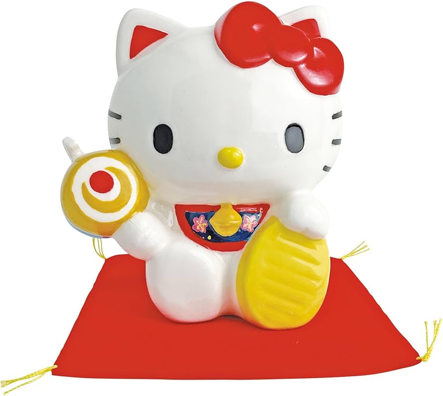 Amazon.co.jp: サンリオ (SANRIO) ハローキティ 貯金箱 福招き