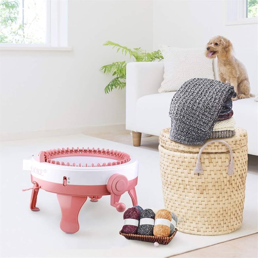 Amazon.co.jp: MIAOKE 編み機 48本針 キングサイズ スマート織機