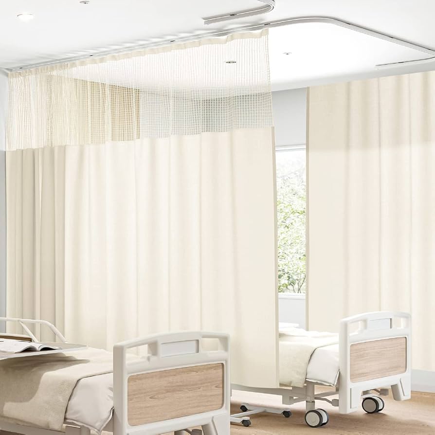 Amazon｜[カーテンくれない]医療用カーテンシリーズ 病院 医院 医療