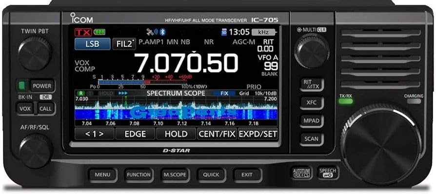 Amazon.com: Icom IC-705 HF/VHF/UHF All Mode Portable QRP 5W/10W