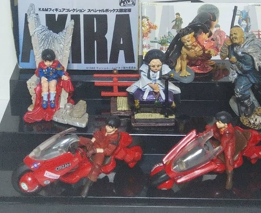 Amazon.co.jp: 海洋堂 AKIRA 8種セット 金田のバイク3種類 アキラ