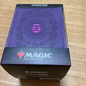 Amazon.co.jp: ウルトラプロ デッキケース黒マナ7 フリップケース mtg
