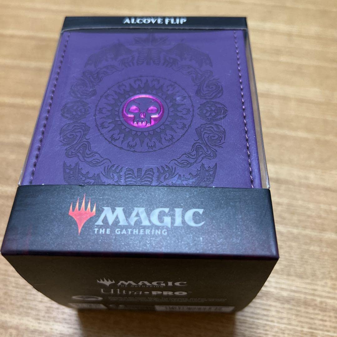 Amazon.co.jp: ウルトラプロ デッキケース黒マナ7 フリップケース mtg