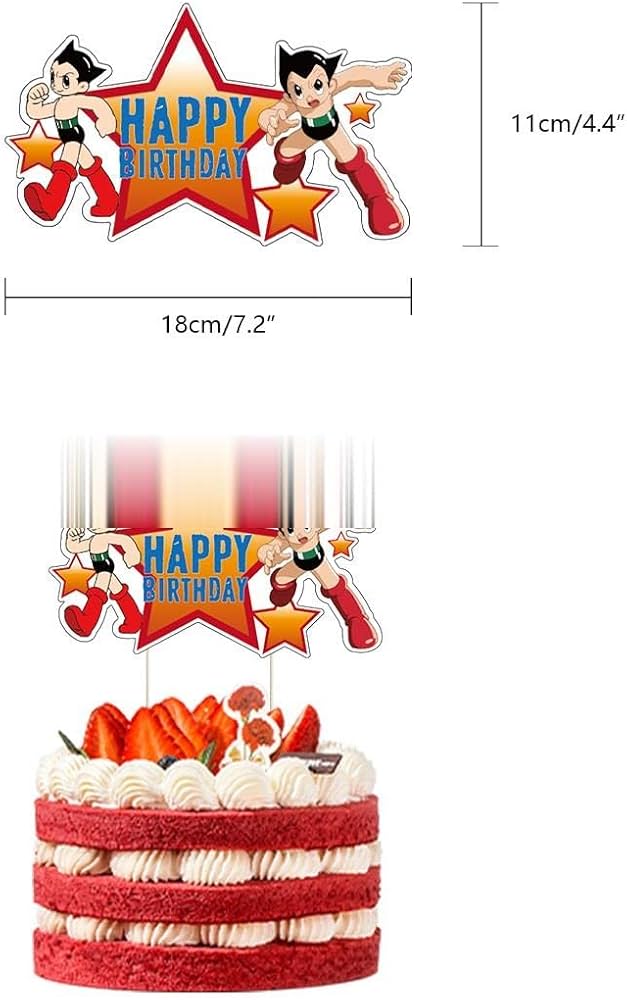 Amazon.co.jp: 鉄腕アトム 誕生日 飾り付け パーティー セット アトム