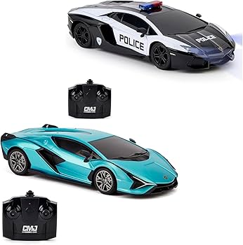 Amazon.com: CMJ RC Cars: Lamborghini Twin Pack - Lamborghini Sián