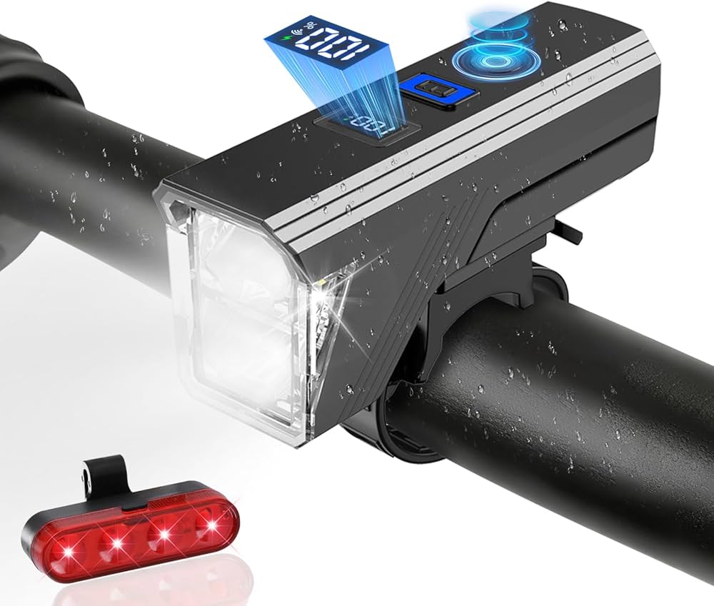 Amazon | 自転車 ライト【2025強化版デュアルコア黄白強光】光センサー