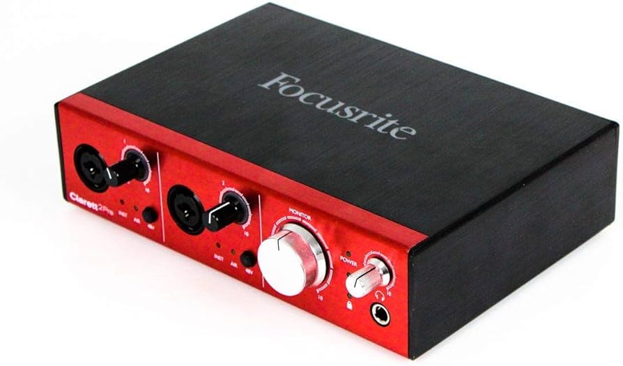 Amazon.com: Focusrite AMS-CLARETT-2PRE Clarett 2Pre : Musical