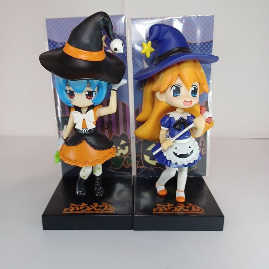 Amazon.co.jp: 新世紀エヴァ ぷちえゔぁ レイ アスカ ハロウィン