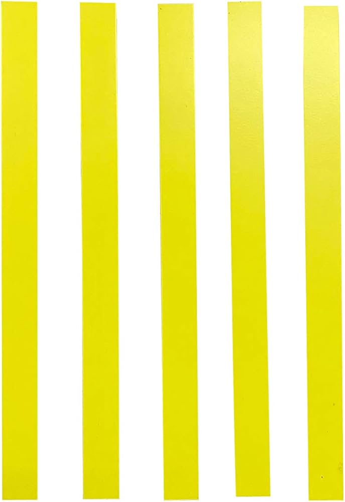 Amazon | パワーマグネットバー200 5本セット (黄) | マグネット