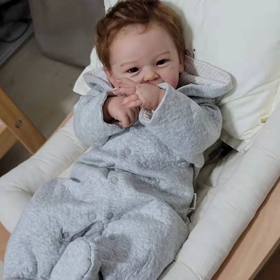 Amazon.co.jp: リボーンドール 21インチ52cm やわらかい布ボディ 幼児