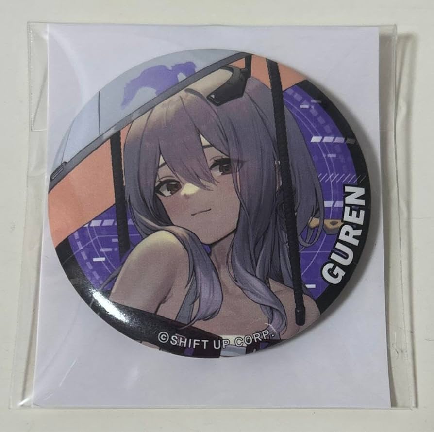 Amazon.co.jp: 勝利の女神 NIKKE 紅蓮 缶バッジ メガニケ : おもちゃ